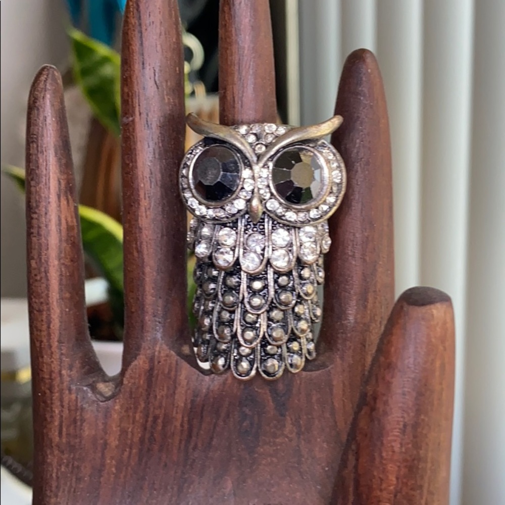Owl ring size 6